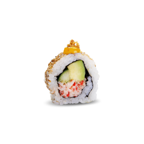 Oh the crisp! Sushi Yamas populäraste sushirulle sedan 2008 som får en att längta efter fler bitar.