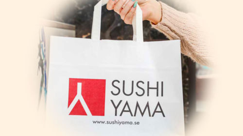 Student sushi takeaway