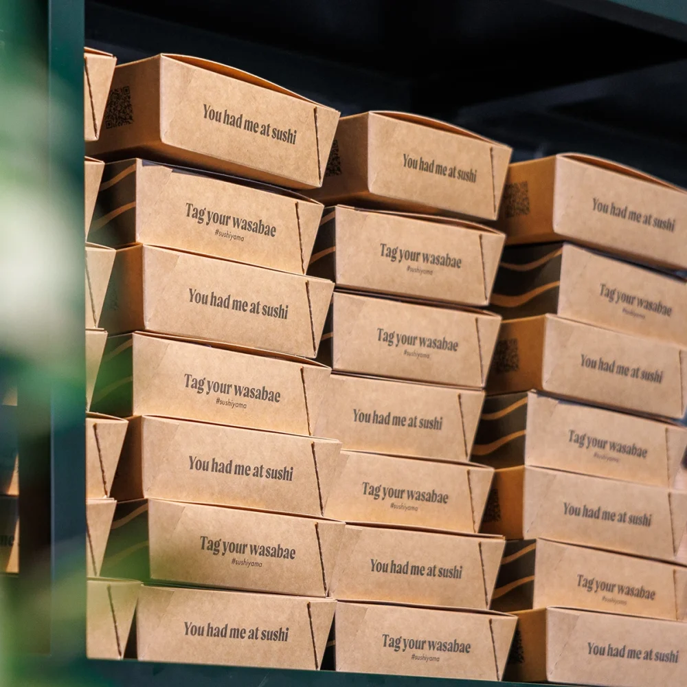 Sushi Yamas hållbara förpackningar